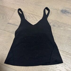 Lululemon Black V-Neck Women's Tank Top
